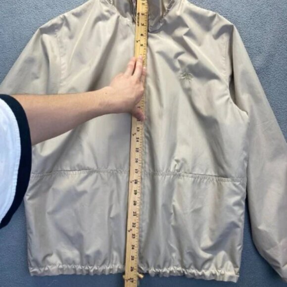 Burberry London,Adult, Jacket Nova Check vory Size XL,Pockets, Windbreaker - Picture 4 of 14